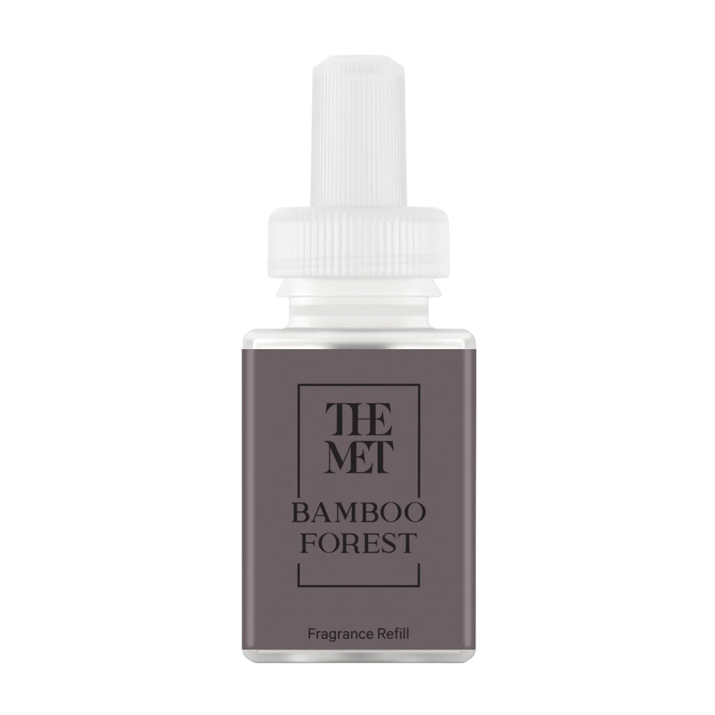 Pura & The Met Home Scent Refill - Smart Home Air Diffuser Fragrance - Up to 120-Hours of Luxury Fragrance - Household Essential - Clean & Safe Diffuser Fragrance - Single Refill Bamboo Forest