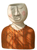 Artistic Portrait Sculpture Planter for Home Decor