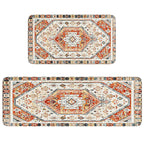 Boho Kitchen Rug Rectangle Yellow Kitchen Rugs Kitchen Rugs Non Slip Washable 2 Sets Washable Kitchen Rugs Farmhouse Style Easter Kitchen Rugs Throw Rugs for Kitchen Yellow Cozy Kitchen Rugs