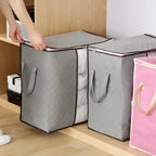 Foldable Storage Bags for Organizing Clothes and Blankets
