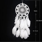 Lace Sunflower Dreamcatcher Home Decor with Feathers