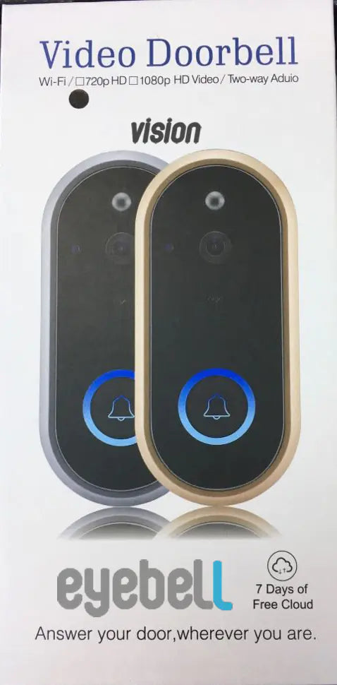 Smart WiFi Doorbell with Remote Home Monitoring
