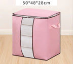 Foldable Storage Bags for Organizing Clothes and Blankets