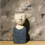Artistic Portrait Sculpture Planter for Home Decor