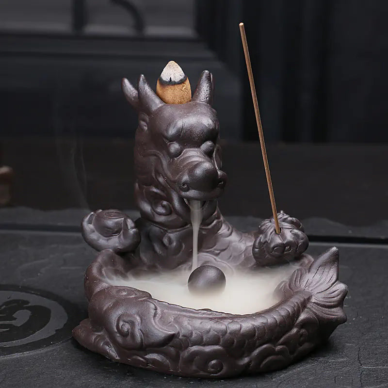 Backflow Incense Burner - Home Decor Piece