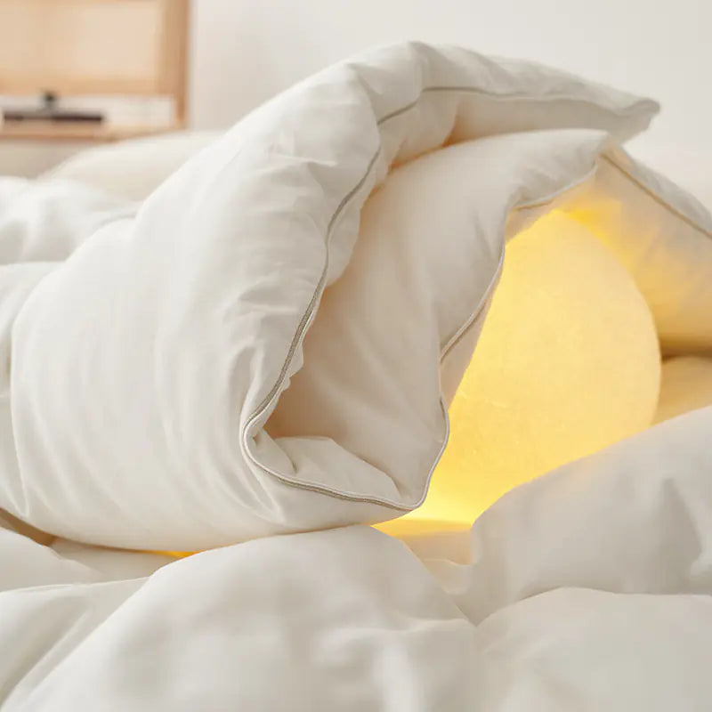 100% Cotton Australian Wool Comforter for All Seasons
