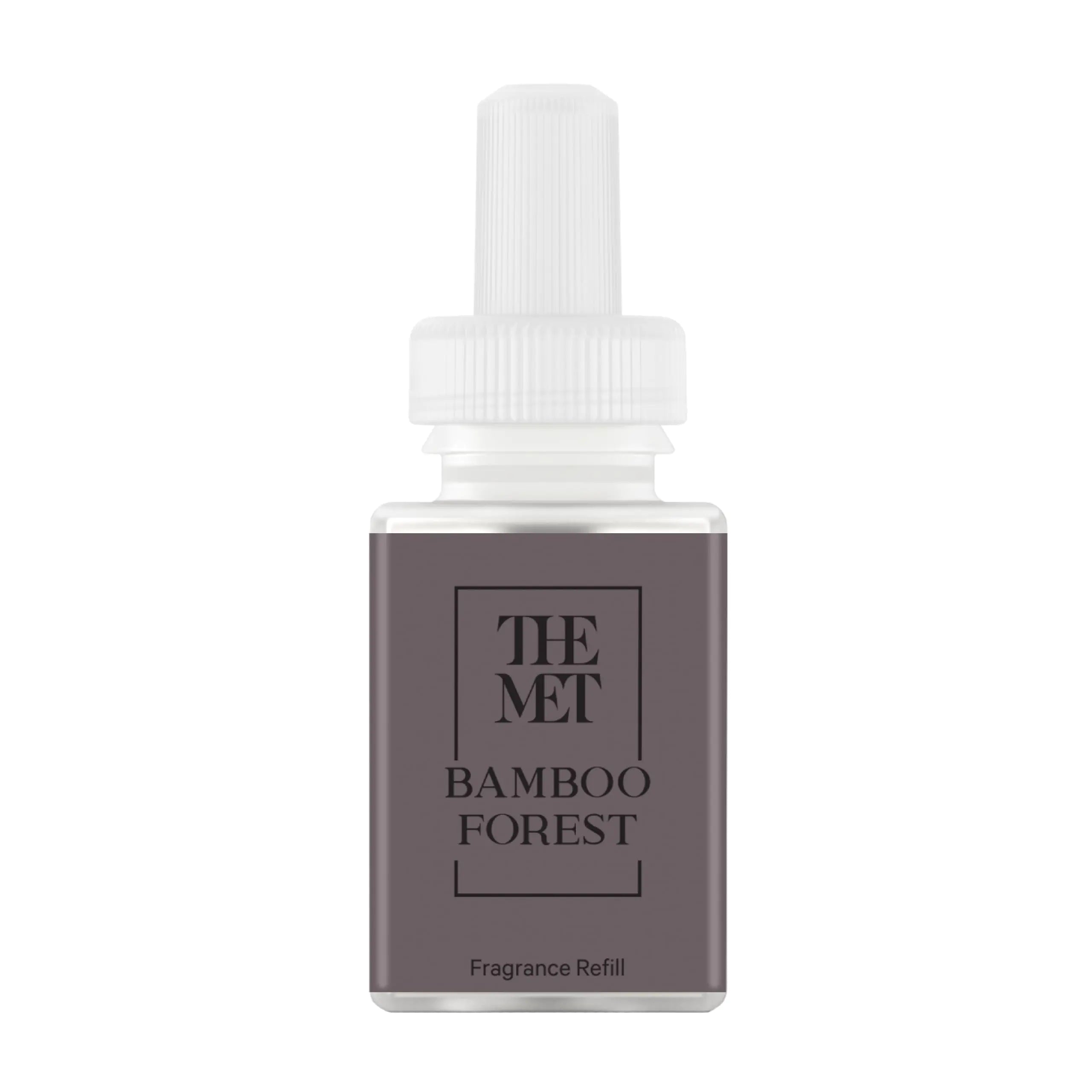 Pura & The Met Home Scent Refill - Smart Home Air Diffuser Fragrance - Up to 120-Hours of Luxury Fragrance - Household Essential - Clean & Safe Diffuser Fragrance - Single Refill Bamboo Forest