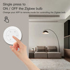 Zigbee Smart Home Scene Switch with Wireless Knob